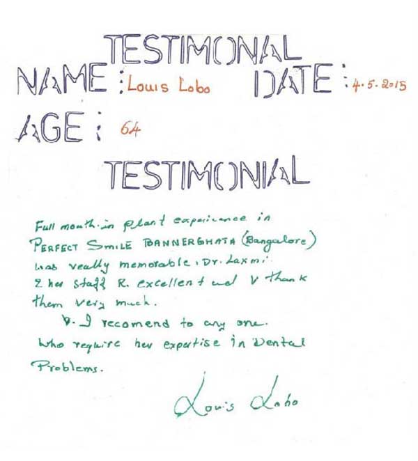 testimonials