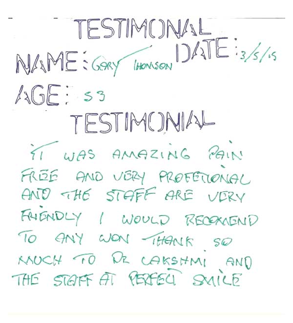 testimonials