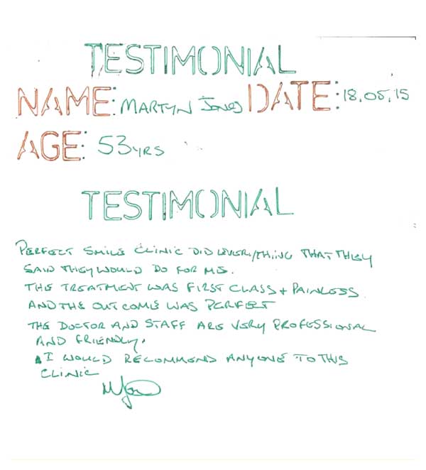 testimonials
